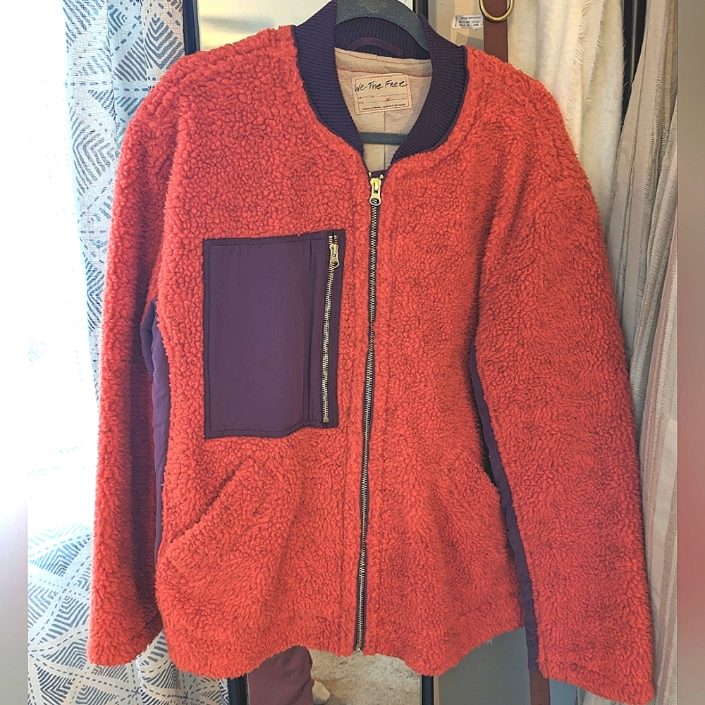 Free People Fleece Jacket